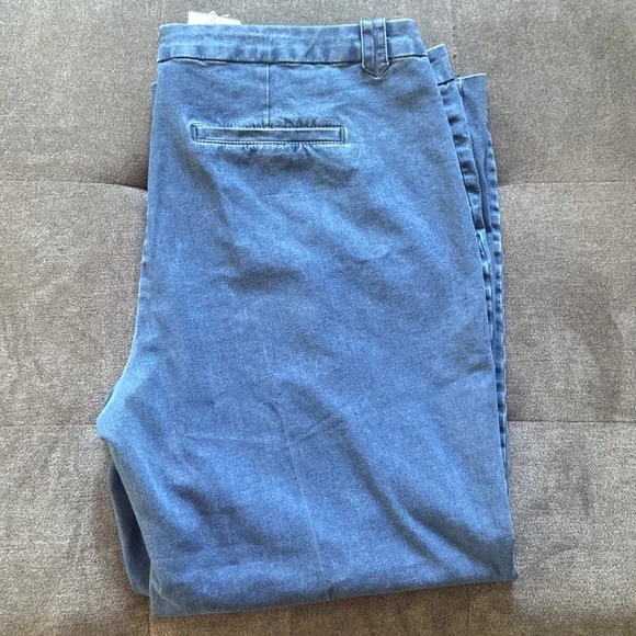 Isaac Mizrahi True Denim Wide Leg Jeans - Picture 7 of 8